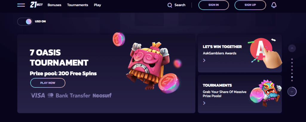 Crypto casinos